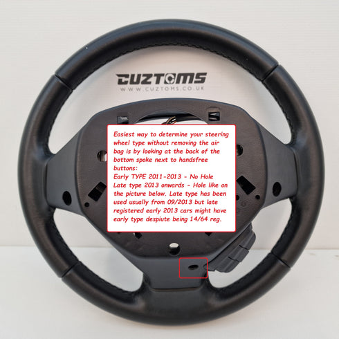 Custom Made Steering Wheel <br> Suzuki Swift Sport ZC32S <br> 2011-2013