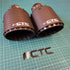 Carbon Fibre Exhaust Tips (PAIR) <br> Suzuki Swift Sport ZC31S <br> 2005-2011