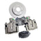 Rear Brake Calipers Discs and Pads <br> Suzuki Swift Sport ZC32S<br> 2011-2017