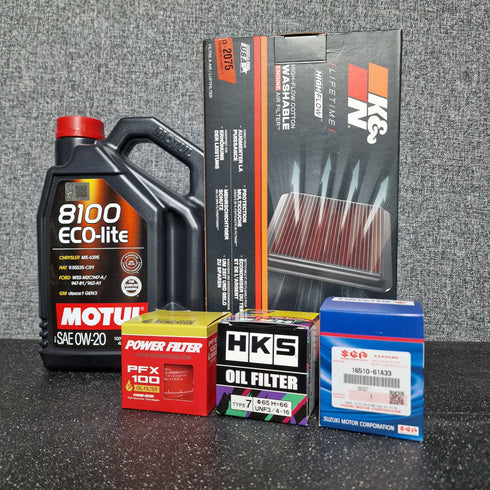 M16A K&N Oil Service Kit <br> Swift Sport ZC32S 2011-2017