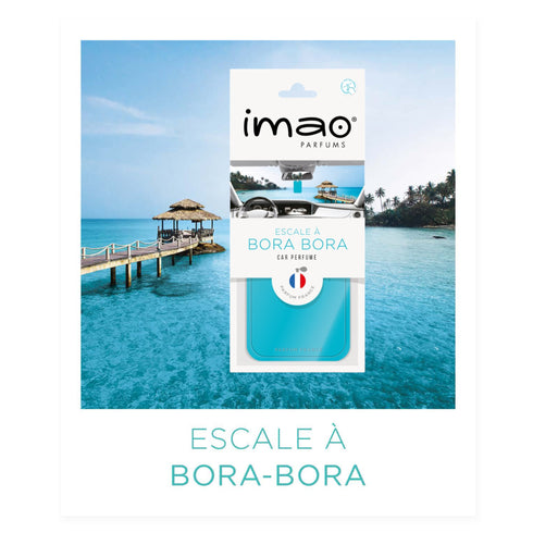 Scented Card Imao BORA BORA <br> Air Freshener <br> Car Fragrance