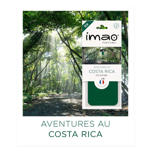 Scented Card Imao COSTA RICA <br> Air Freshener <br> Car Fragrance