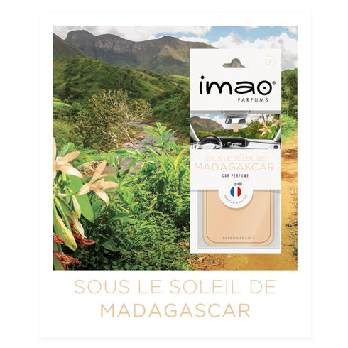 Scented Card Imao MADAGASCAR <br> Air Freshener <br> Car Fragrance