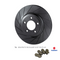 T6 Front Brake Discs (PAIR) & PADS <br>Suzuki Swift Sport ZC31S <br> 2005-2011