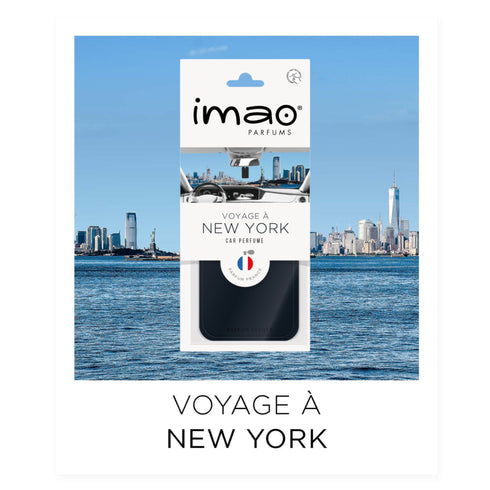 Scented Card Imao NEW YORK * Air Freshener * Car Fragrance * Home * Office