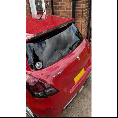 Carbon Add On Lip Spoiler Extension <br> Suzuki Swift Sport ZC32S <br> 2011-2016