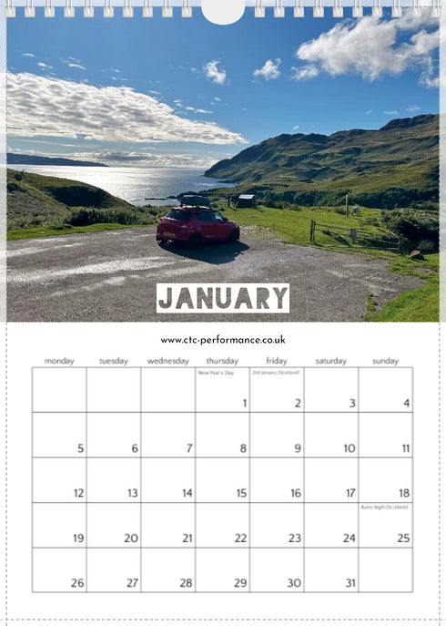 2026 Swift Calendar <br> Mixed Models <br> A4 Wall