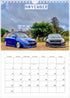 2026 Swift Calendar <br> Mixed Models <br> A4 Wall