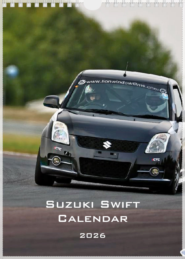 2026 Swift Calendar <br> Track Edition <br> A4 Wall