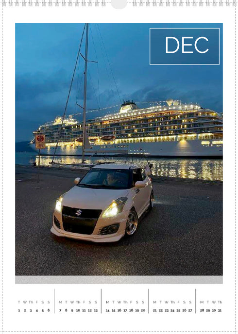 2026 Swift Calendar <br> Mixed Models <br> A3 Wall