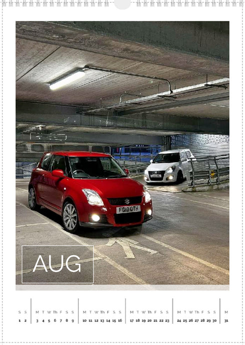 2026 Swift Calendar <br> Mixed Models <br> A3 Wall