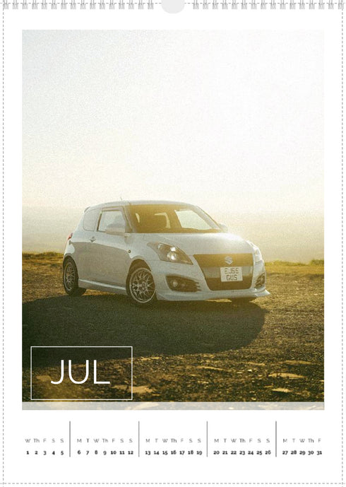 2026 Swift Calendar <br> Mixed Models <br> A3 Wall