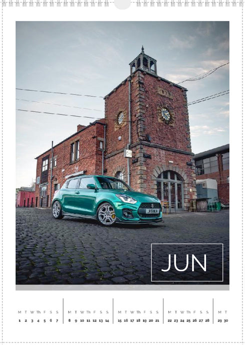 2026 Swift Calendar <br> Mixed Models <br> A3 Wall