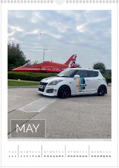 2026 Swift Calendar <br> Mixed Models <br> A3 Wall