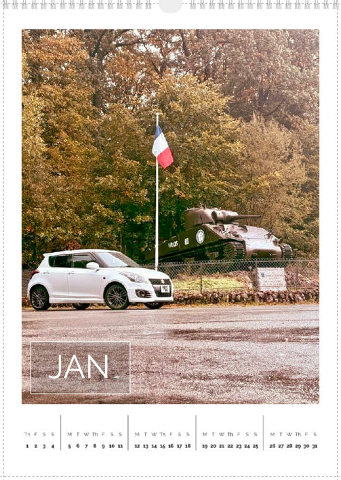 2026 Swift Calendar <br> Mixed Models <br> A3 Wall