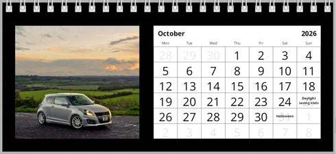 2026 Swift Calendar <br> Mixed Models <br> Desk Calendar