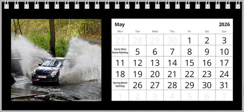 2026 Swift Calendar <br> Mixed Models <br> Desk Calendar