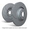Dimpled And Slotted FRONT Brake Discs <br> Suzuki Swift Sport ZC32S <br> 2011-2017