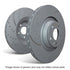 Dimpled And Slotted FRONT Brake Discs <br> Suzuki Swift Sport ZC32S <br> 2011-2017
