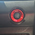 Start-Stop Button Red Surround Ring <BR> Suzuki Swift Sport 2011-2025