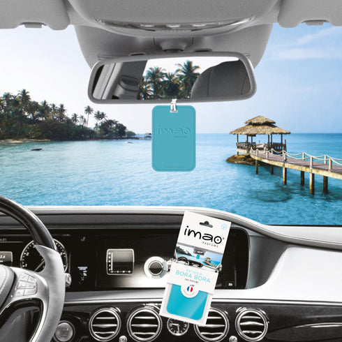 Scented Card Imao BORA BORA <br> Air Freshener <br> Car Fragrance