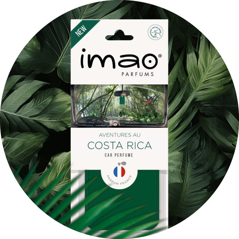 Scented Card Imao COSTA RICA <br> Air Freshener <br> Car Fragrance
