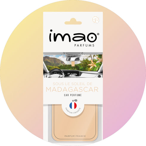 Scented Card Imao MADAGASCAR <br> Air Freshener <br> Car Fragrance
