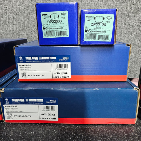 T1 Full Brake Kit & EBC Pads <br>Suzuki Swift Sport ZC33S <br> 2018-2024
