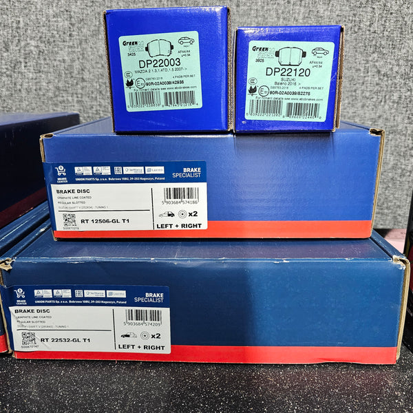 T1 Full Brake Kit & EBC Pads <br>Suzuki Swift Sport ZC33S <br> 2018-2024