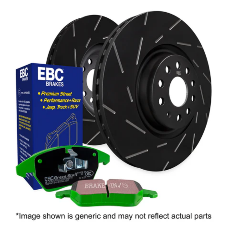 EBC Dimpled And Slotted Sport Discs (FRONT) Suzuki Swift Sport ZC32S ...